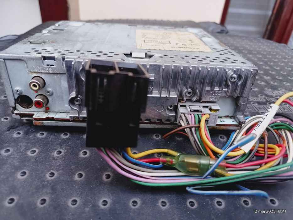 RadioCD iPod USB AUX ALPINE CDE-120R 4x50W MP3 Bass Subw Bluetoot 2RCA