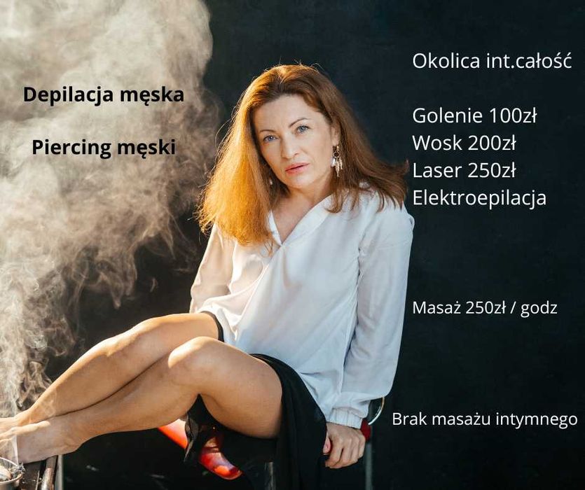 Relaks Masaż Profesjonalny, Depilacja męska wosk,Laser, Usuwanie zmian