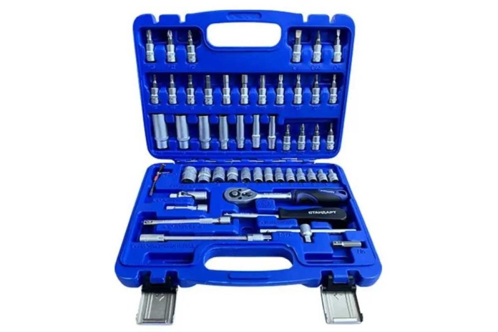 НАБОРЫ ключей от 40 до 216 инструментов. НАБОРИ інструментів головок
