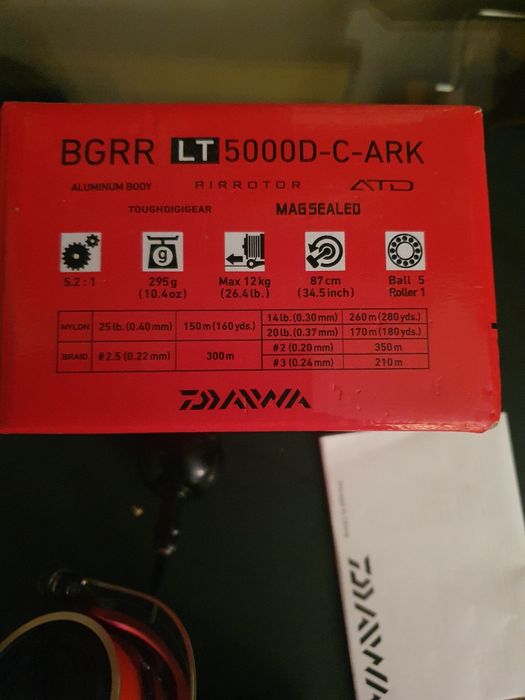 Carreto Daiwa BG RR ARK 5000