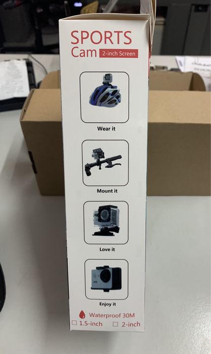 Câmera Desportiva HD - 1080p