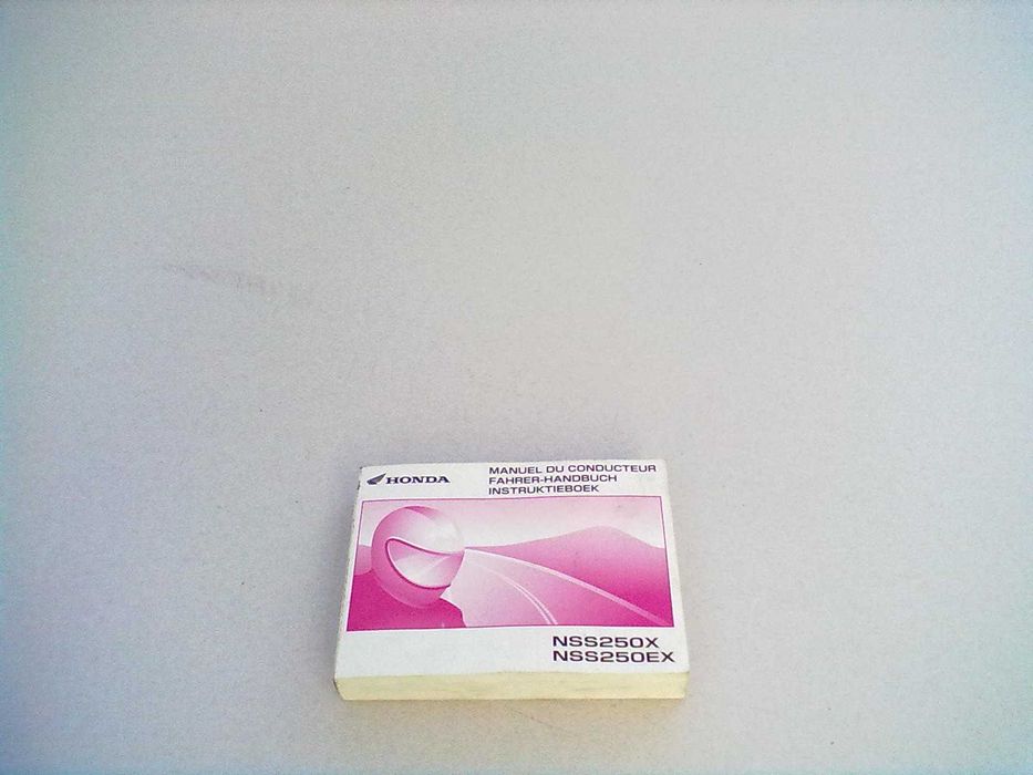 Manual do Proprietário Original Honda Forza NSS 250X-EX