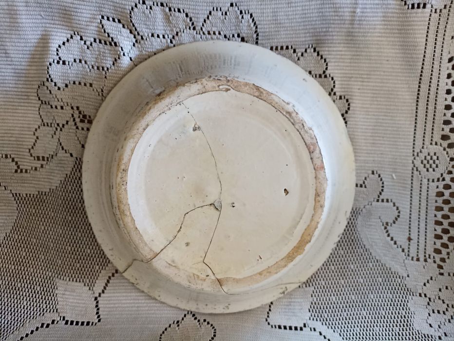 Saladeira Taça Fruteira em Faiança Portuguesa Cesol (antiga, rústico)