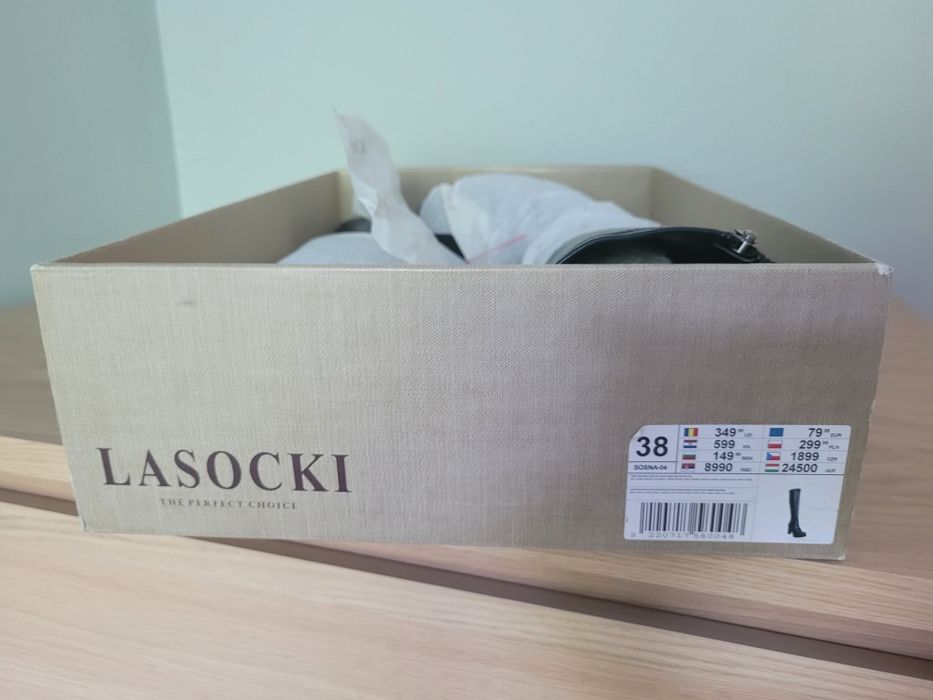 Kozaki skórzane Lasocki