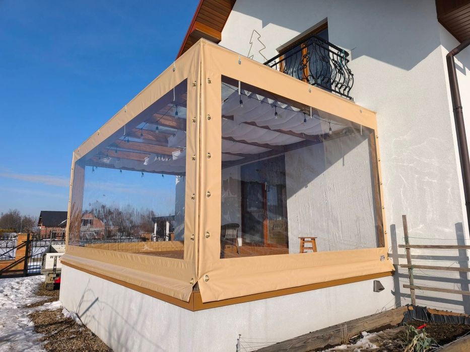 Plandeki na altany tarasy ogródki piwnee