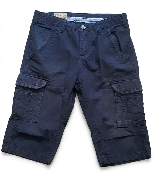 Мужские шорты карго черные  cargo shorts
