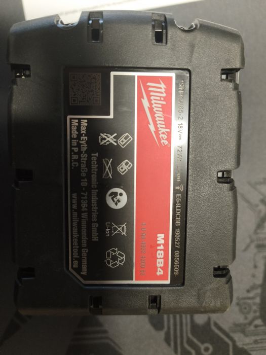 Baterias Milwaukee M18 4.0 Ah RedLithium-Ion (Originais)