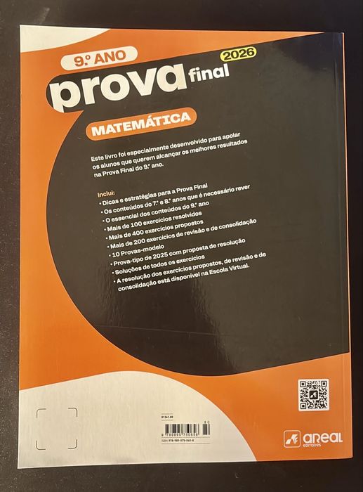 Prova Final 2026 - Matemática (9.º ano)