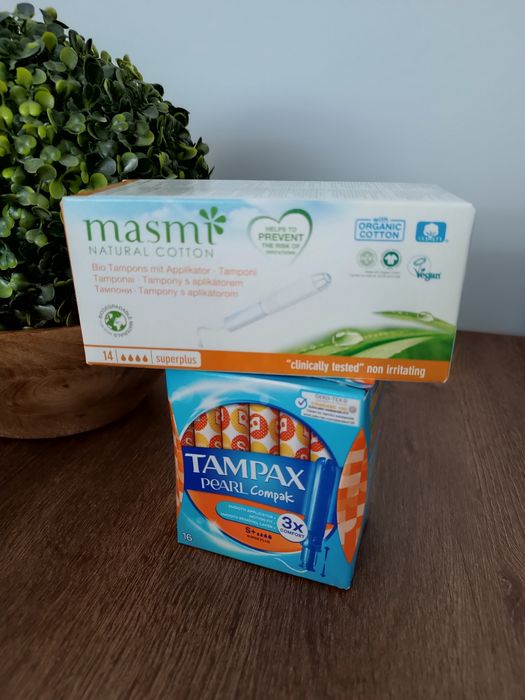 Tampony z aplikatorem Tampax i Masmi 24 szt