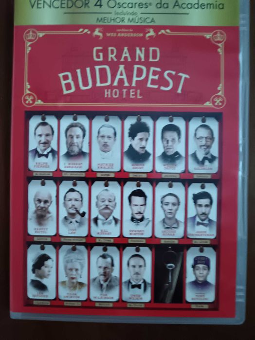 filme dvd original - Grand Budapeste hotel