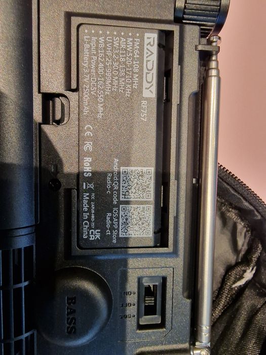 Radio Raddy rf757 nowe