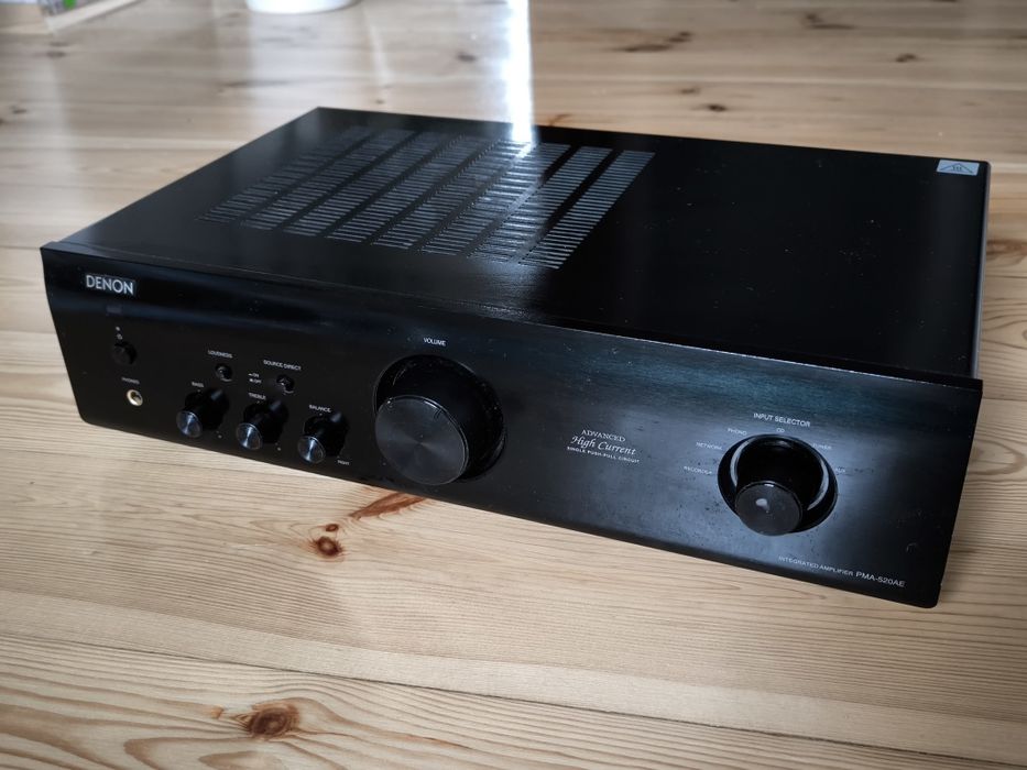 Zestaw audio kolumny Pylon + wzmacniacz Denon