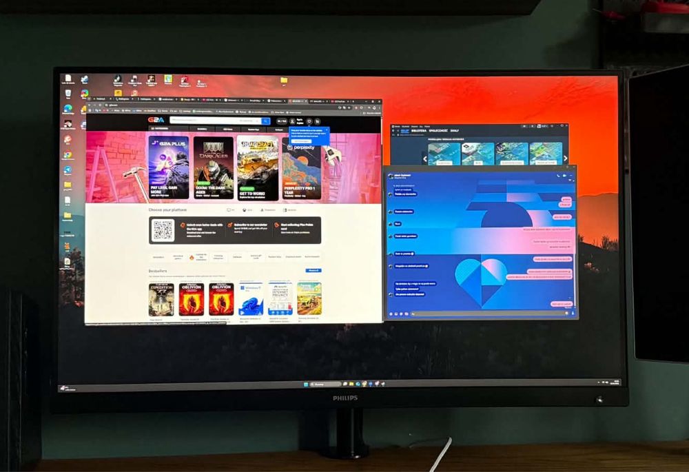 Monitor Philips 329M1RV 144hz 4k 31.5" IPS 1ms