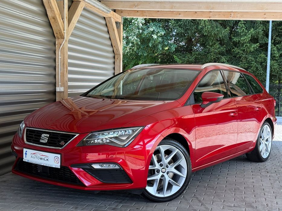 Seat Leon Seat Leon ST FR | 1.8 180KM | DSG | Tempomat ACC| 2 właściciel | Led