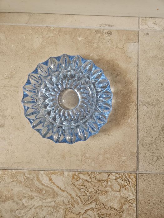 Popielnica niebieska z PRL