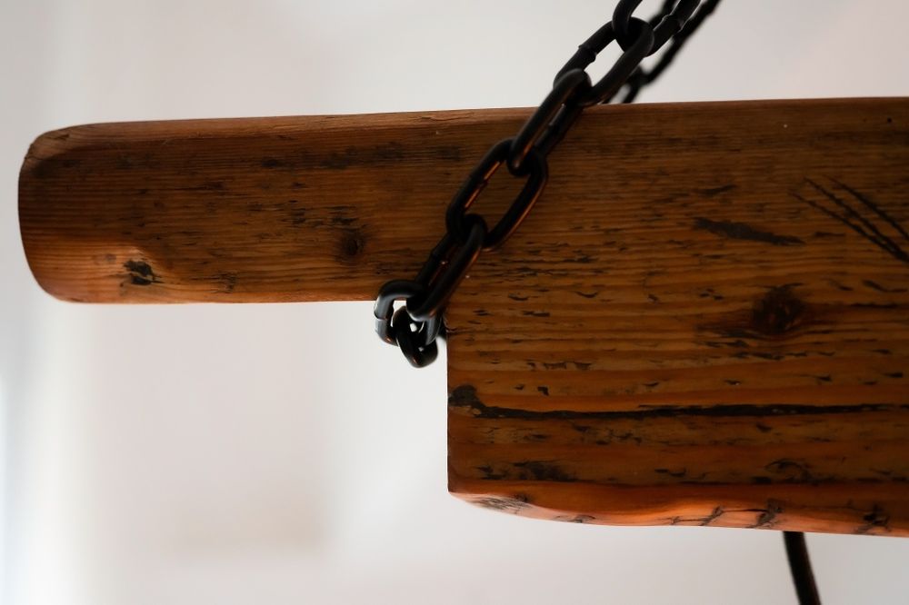 Rustykalna lampa Loft 1