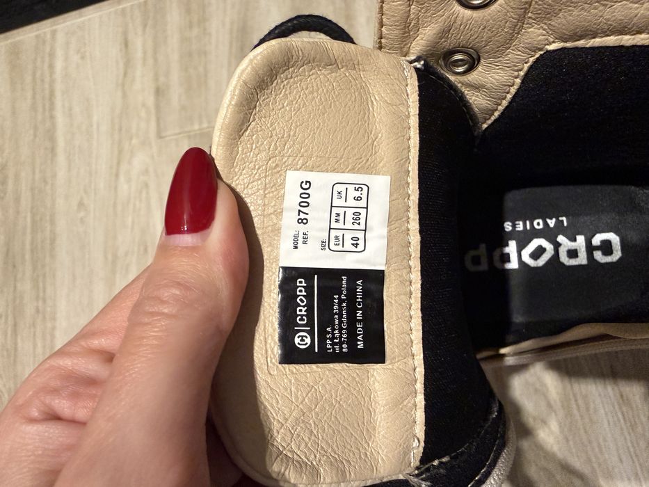 Nowe botki - CROPP, rozmiar 40