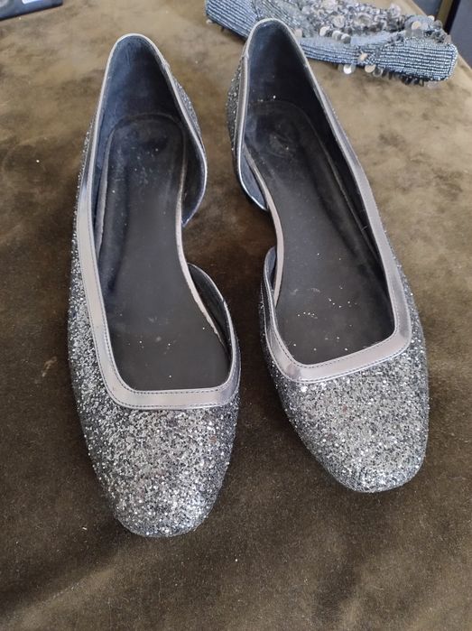 Buty damskie czółenka baleriny 40.5  Zing