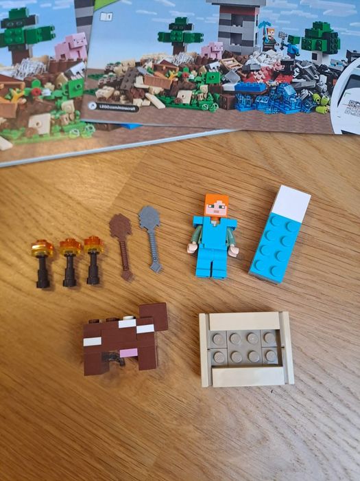 Lego Minecraft  21162  + dodatki