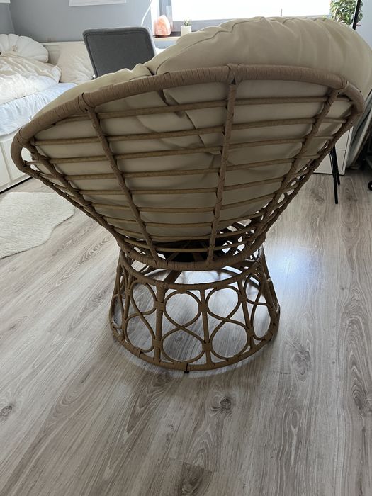 Fotel ogrodowy, balkon, obracany technorattan