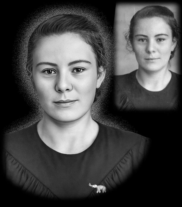 Від 200 грн Ретуш фото на пам'ятник, кольорова ретуш під фотоскло