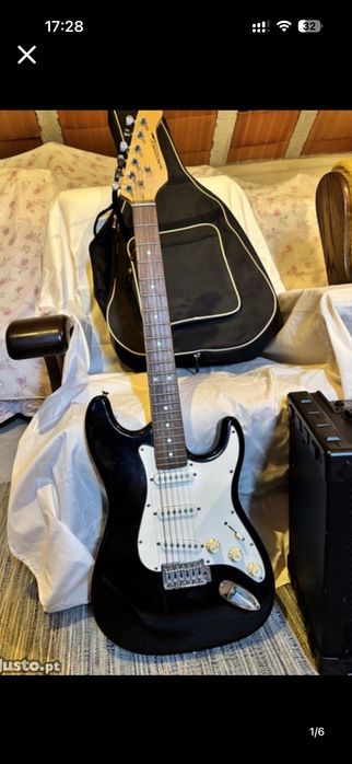 Guitarra eléctrica WARRIORS +ampli
