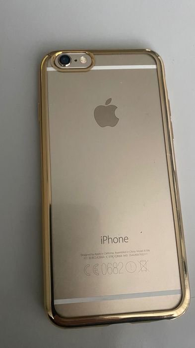 Złoty iPhone 6- nowy LCD i bateria
