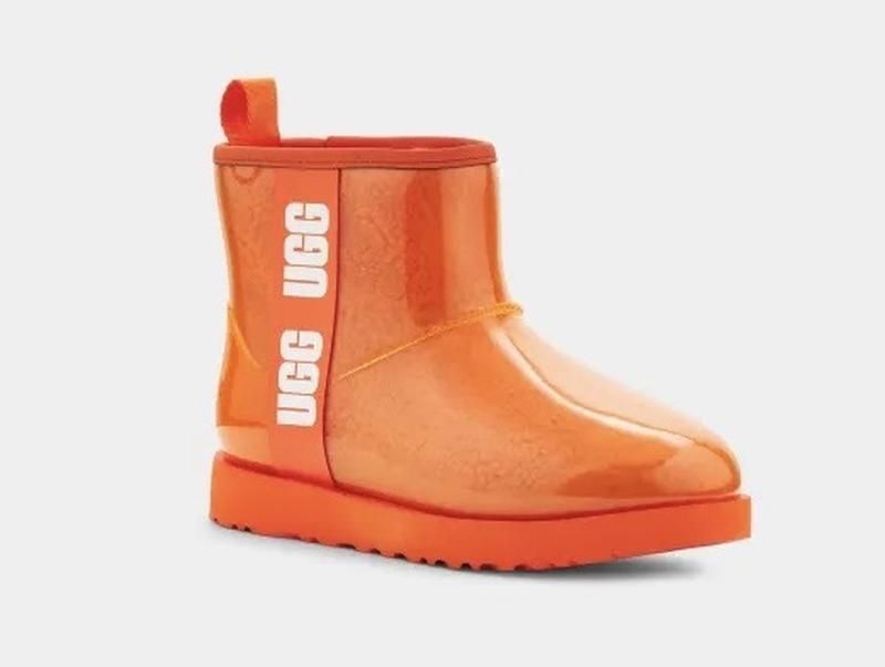 Уггі UGG прозорі помаранчеві оригінал 37-38