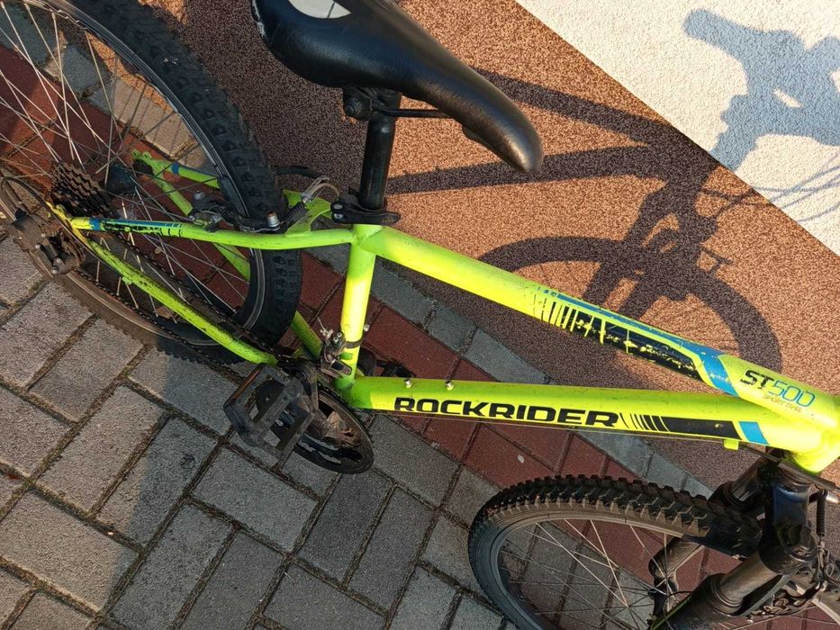 rower górski B'Twin Rockrider ST500 - rozmiar kół 24"