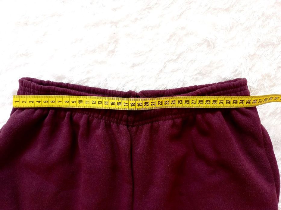 Костюм спортивний теплий штани кофта бордовий зимовий