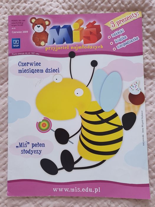 Miś kultowe czasopismo rok 2009 stan idealny!