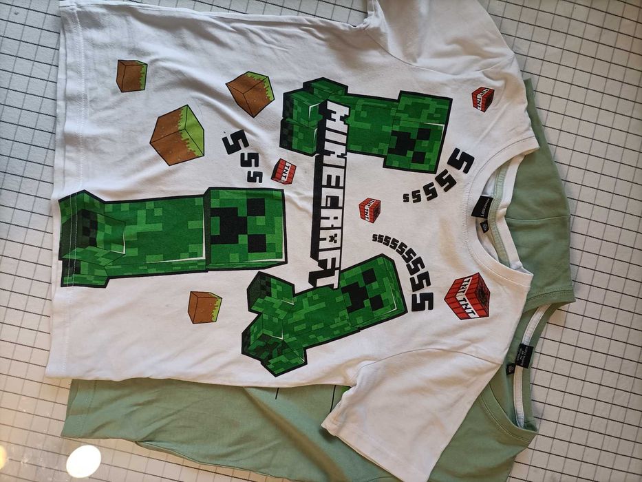 Koszulka T-shirt Minecraft Rozm.152 Zestaw 4 szt.