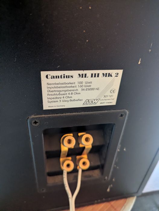 Kolumny głośniki nokia ASW Cantius MLIII MK2 jak Sony Tonsil technics