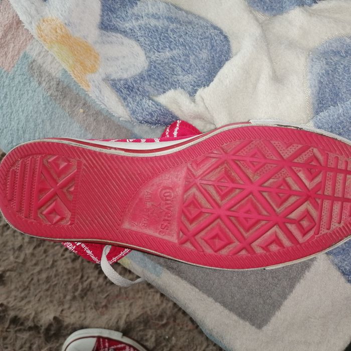 Trampki converse czerwone