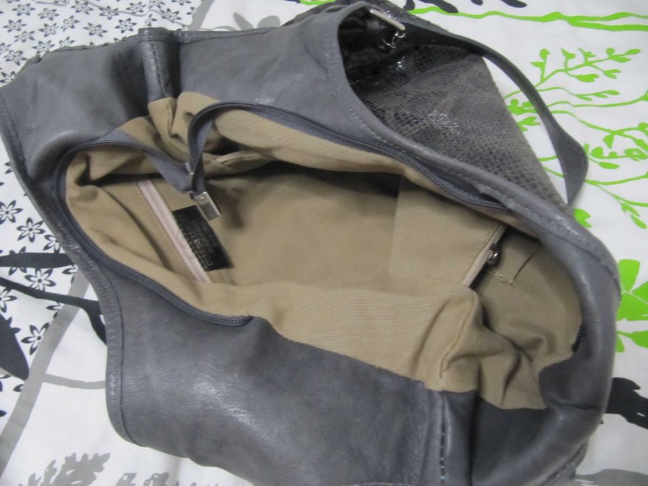 Torebka shopperka skóra włoska