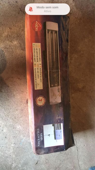 Aquecedor de Quartzo NOVO