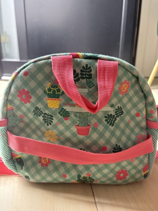 Conjunto mochila lancheira e estojo para escola