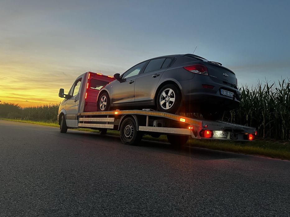 Usługi auto laweta/ minikoparka
