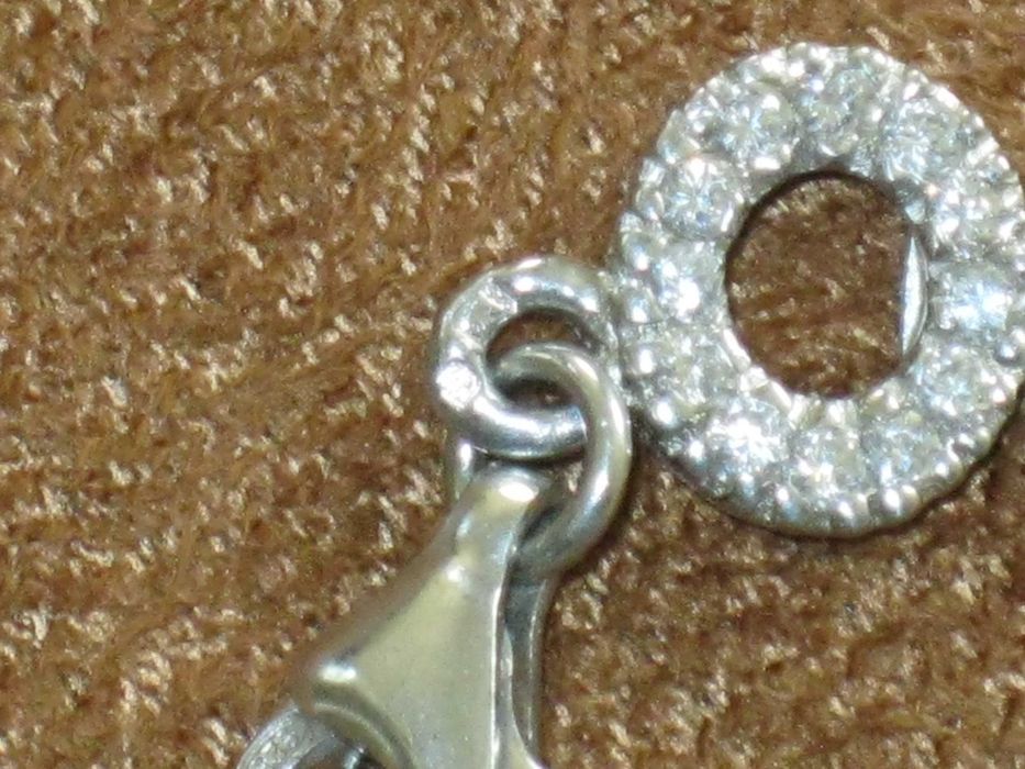 Medalha-Berloque Prata Maciça de Lei 925`/.. C/Contraste