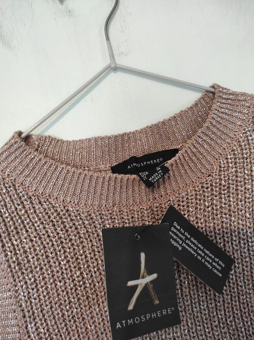 Nowy błyszczący top