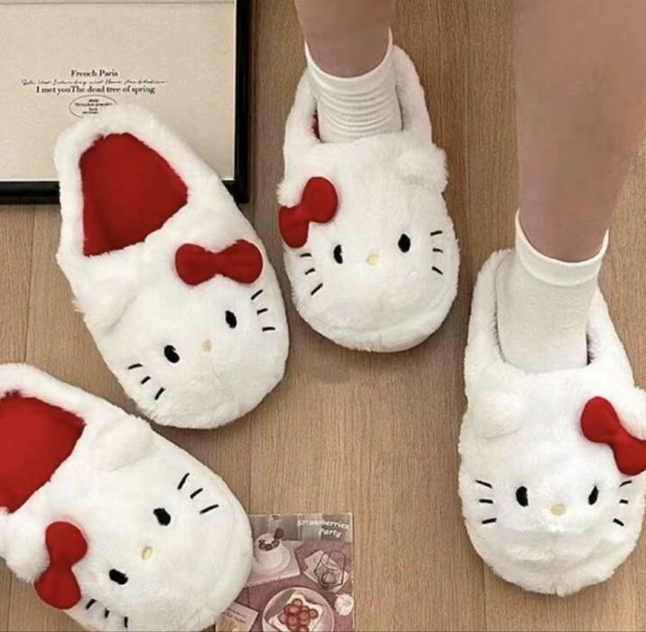chinelos da hellow kitty