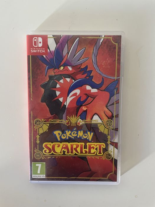 Nintendo Switch cor purpura + Pokémon Scarlet