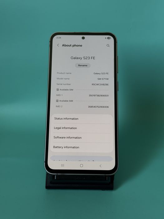 Samsung Galaxy S23 FE 8/128GB (803) Гарантія