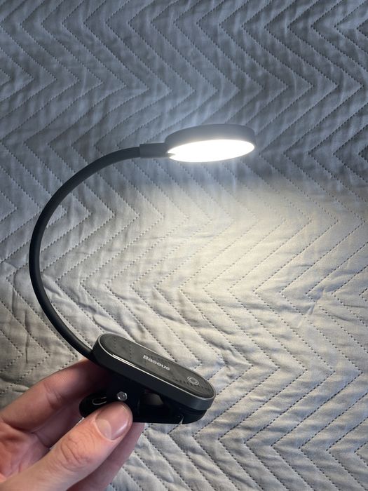 Лампа для читання на прищіпці Baseus Comfort Reading Mini Clip Lamp