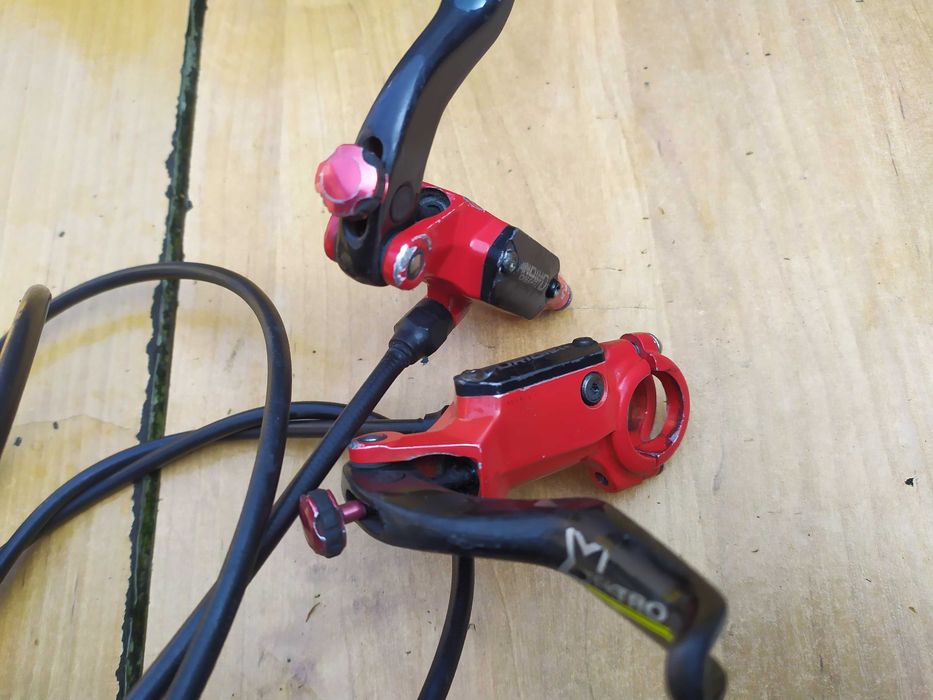Tektro ORION hamulce tarczowe hydrauliczne  Alu/Carbon dł. 79/150cm PM