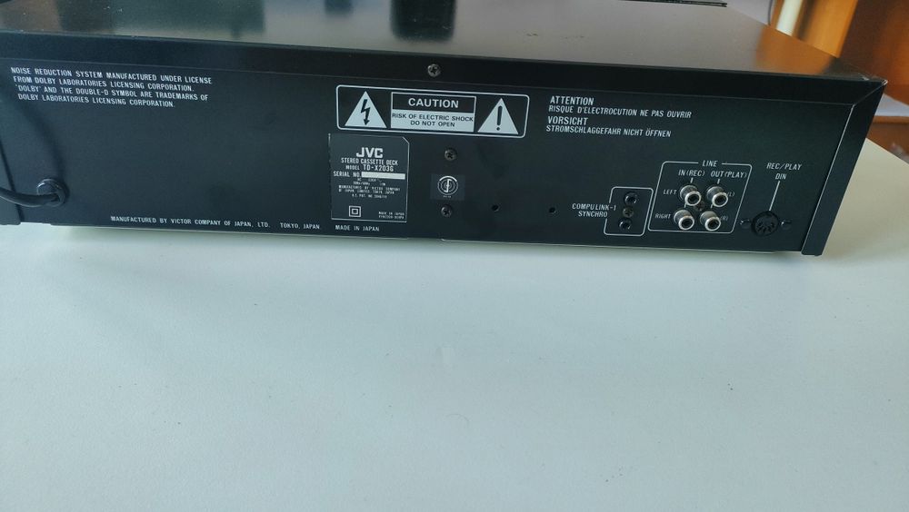 Wieża JVC RX-150 & TD-X203 – idealny stan, 100% Sprawny!