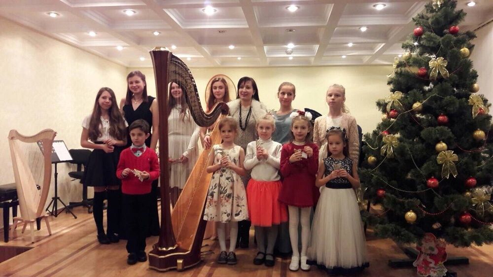 уроки музыки арфа