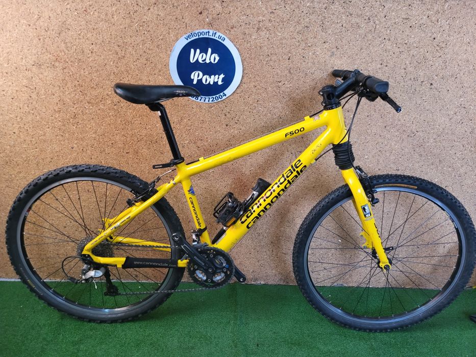 Вінтажний гірський велосипед Cannondale F500 / Shimano Deore xt