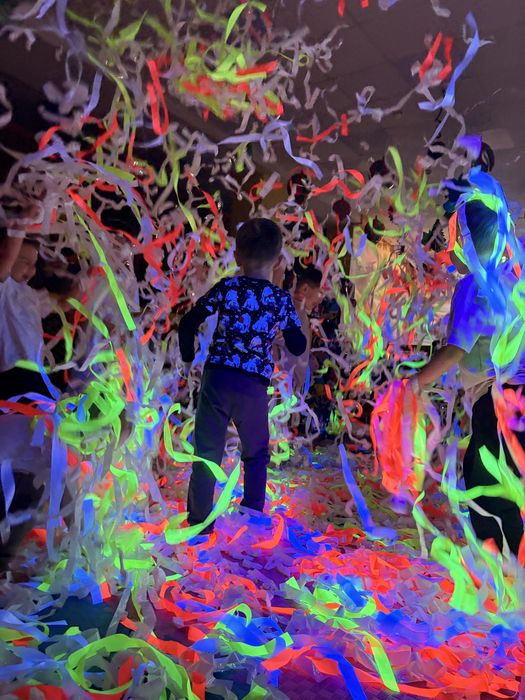 Аніматори, бульбашкове шоу, неонове шоу, день народження