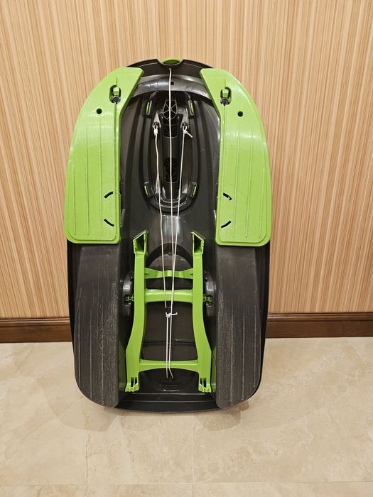 Керовані санки снігокат з кермом та  гальмом Stratos Bobsley